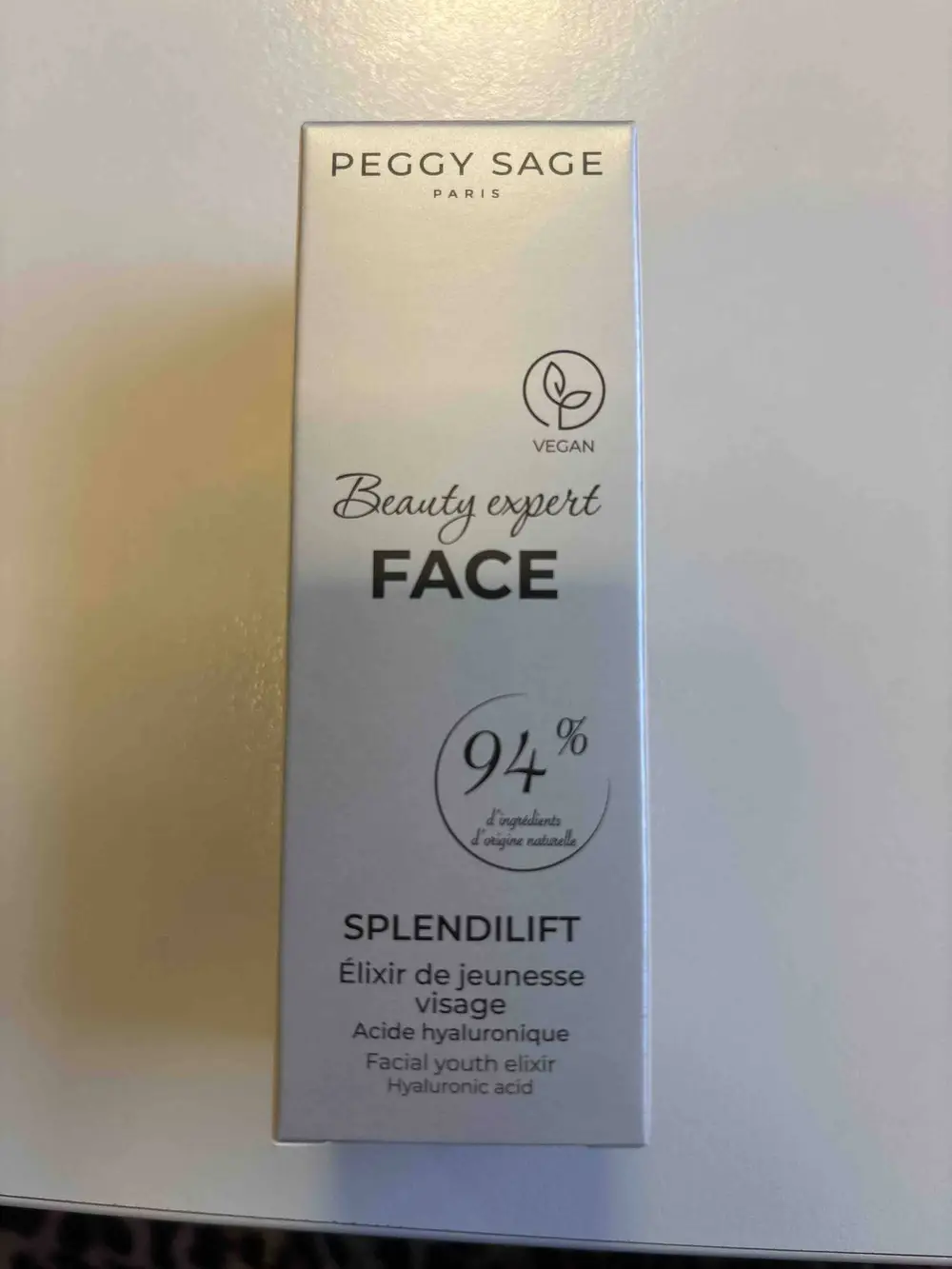 PEGGY SAGE - Beauty expert - Elixir de jeunesse visage