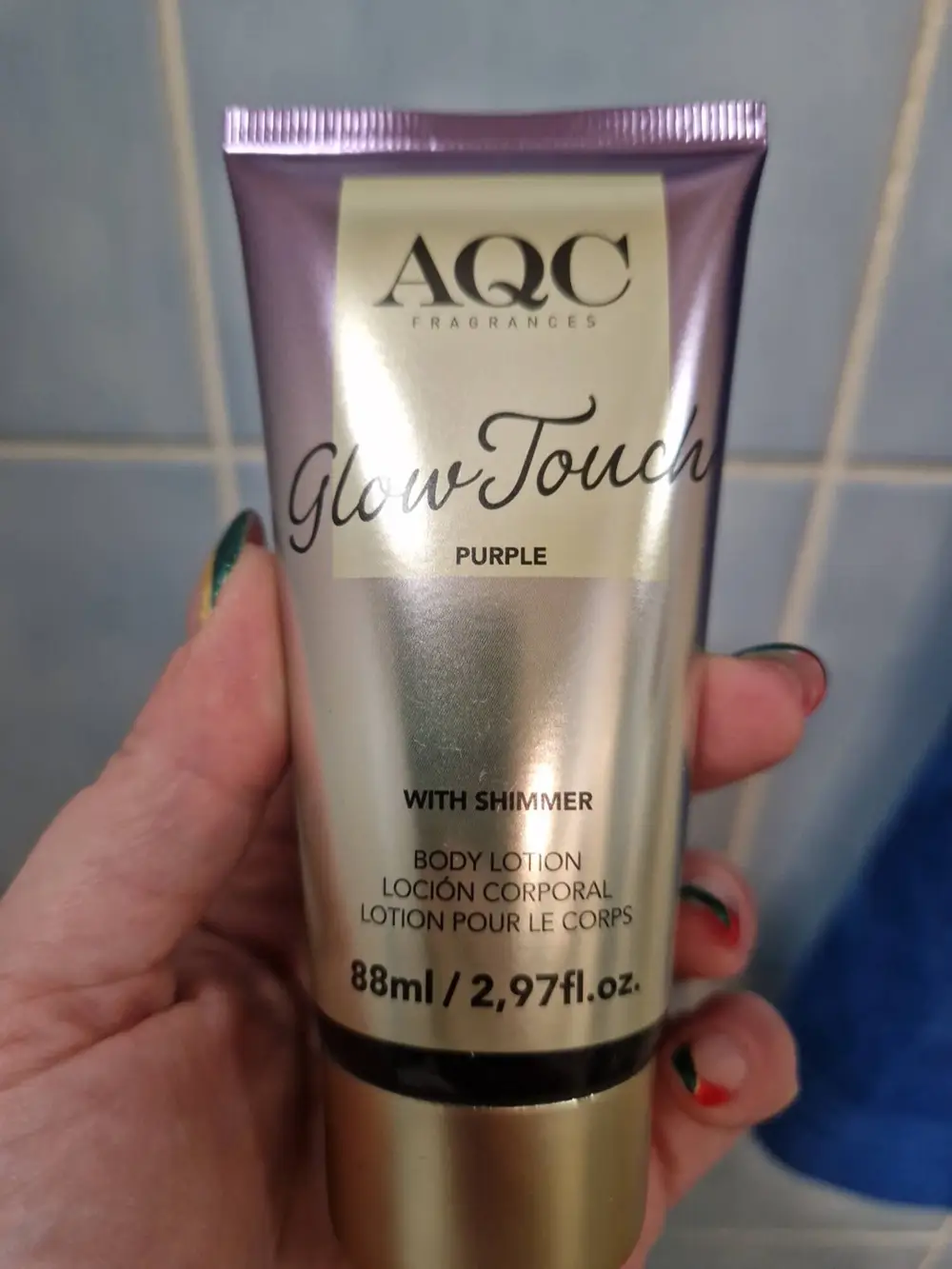 AQC - Glow touch - Lotion pour le corps purple