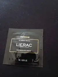 LIÉRAC - Prémium - Le sérum absolu 
