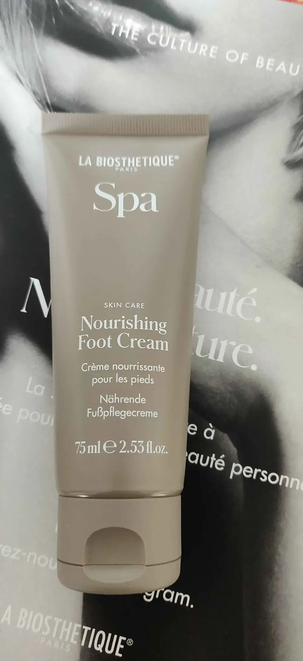 LA BIOSTHETIQUE - Spa - Crème nourrissante pour les pieds