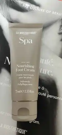 LA BIOSTHETIQUE - Spa - Crème nourrissante pour les pieds