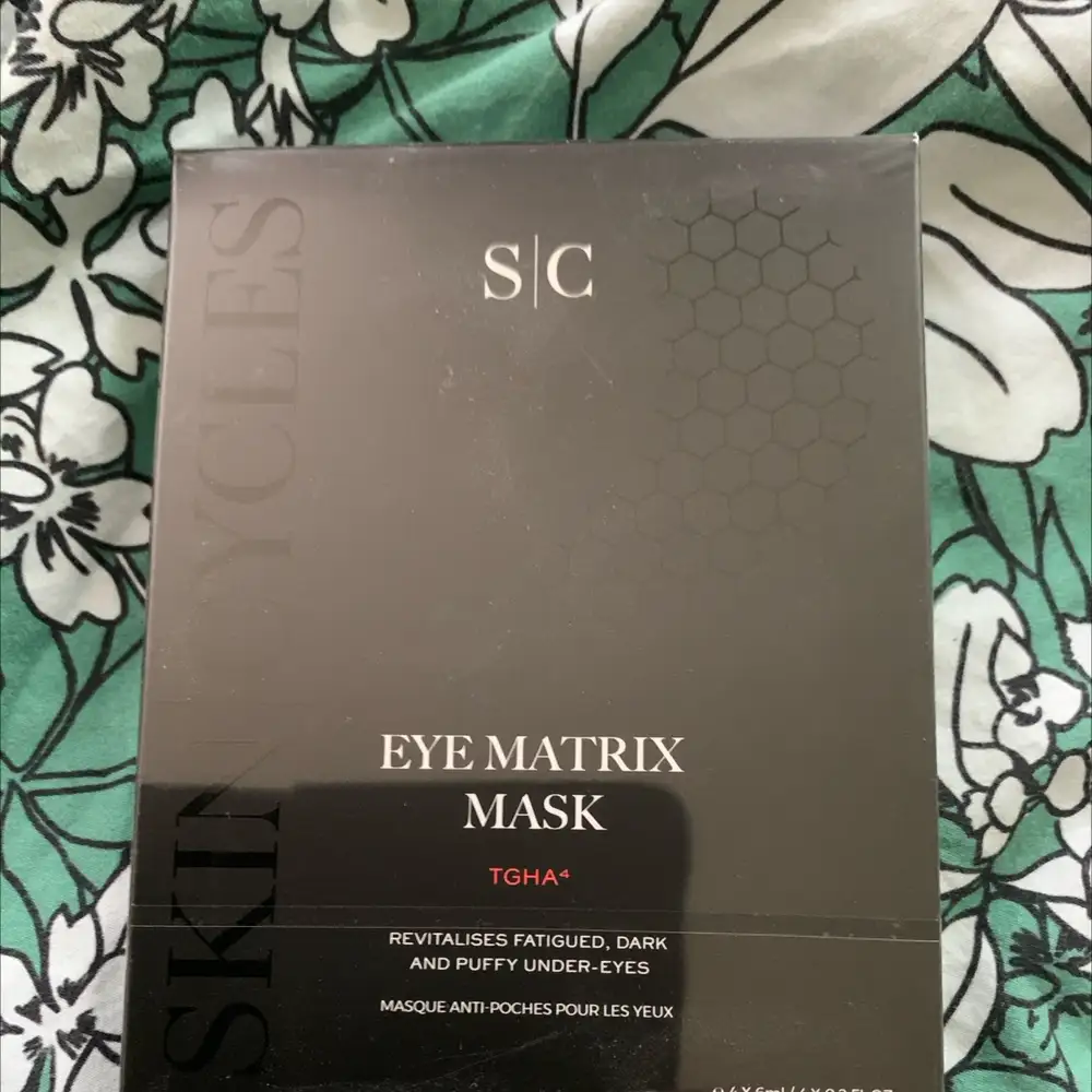 SKIN CYCLES - Eye matrix mask - Masque anti-poches pour les yeux