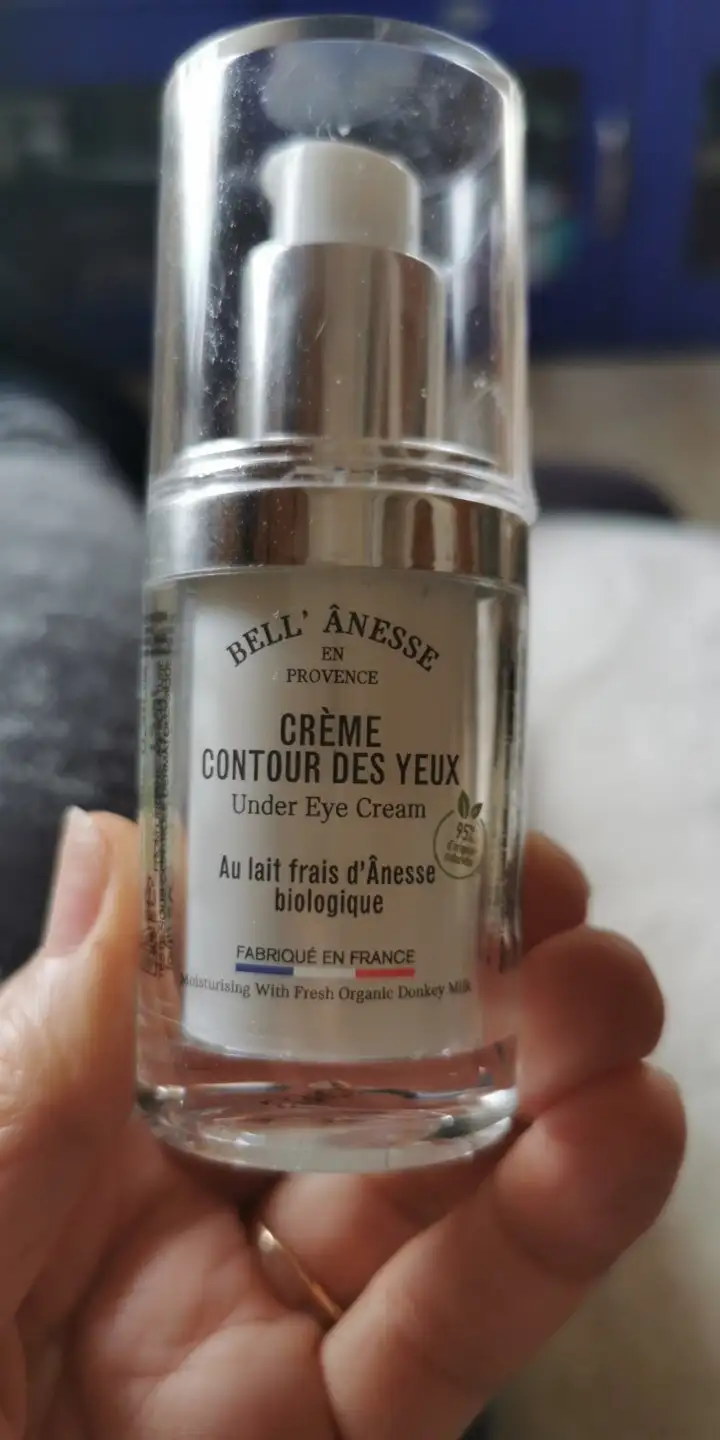 BELL'ÂNESSE EN PROVENCE - Crème contour des yeux au lait frais d'ânesse