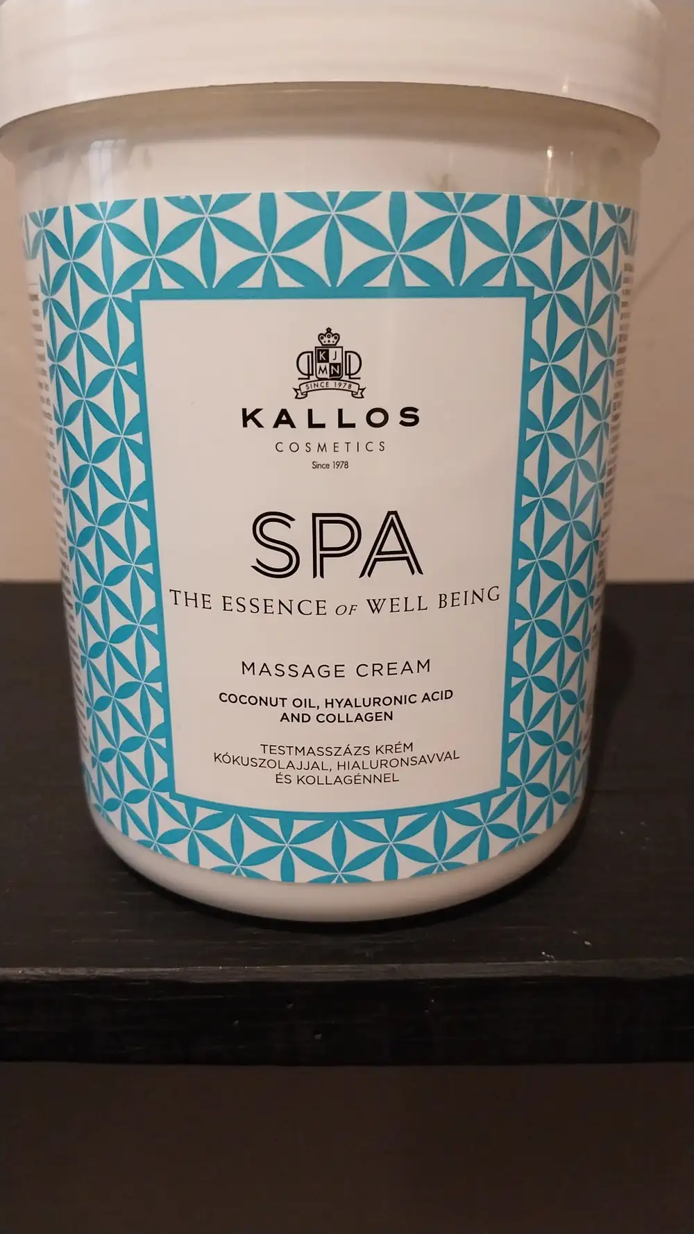 KALLOS - Spa the essence of well being - Massage cream