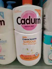 CADUM - Crème lavante surdoux à la fleur d'oranger 