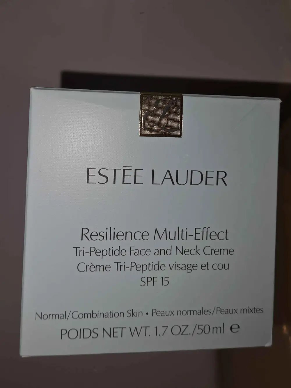 ESTEE LAUDER - Resilience multi-effect - Crème tri-peptide visage et cou SPF15