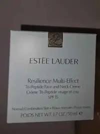 ESTEE LAUDER - Resilience multi-effect - Crème tri-peptide visage et cou SPF15