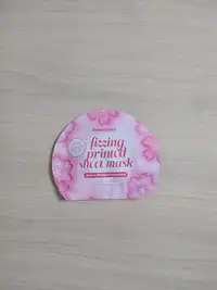 THE BEAUTY DEPT - Fizzing printed sheet mask cherry blossom fragrance