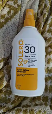 SOLERO - Spray solaire hydratant FPS 30