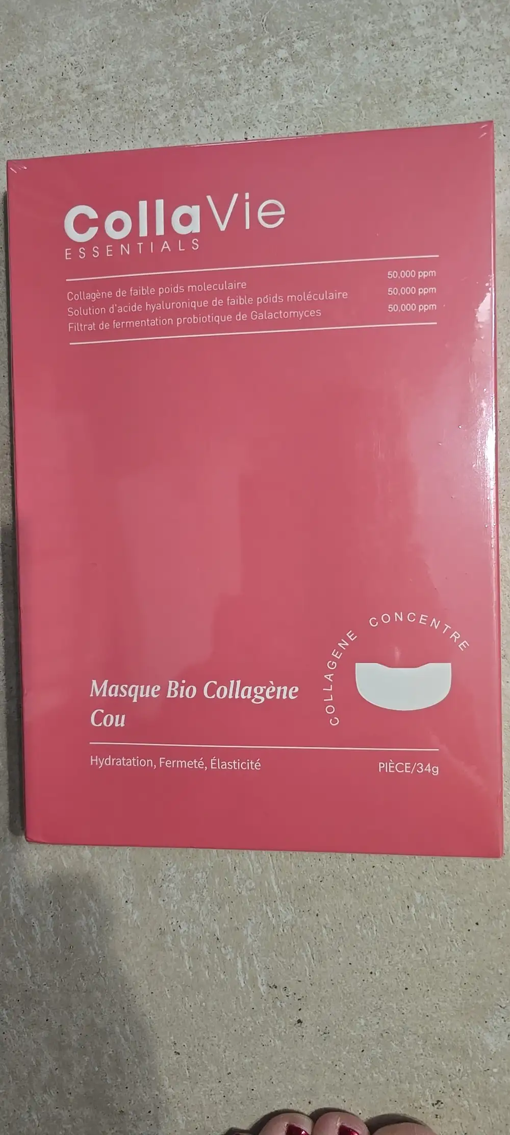 COLLA VIE - Masque bio collagène cou