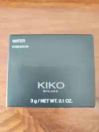 KIKO - Water eyeshadow