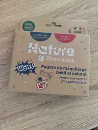 GRIM'TOUT - Nature - Palette de maquillage festif et naturel