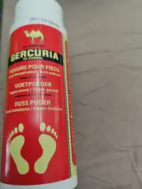 GERCURIA - Poudre pour pieds anti-odeurs