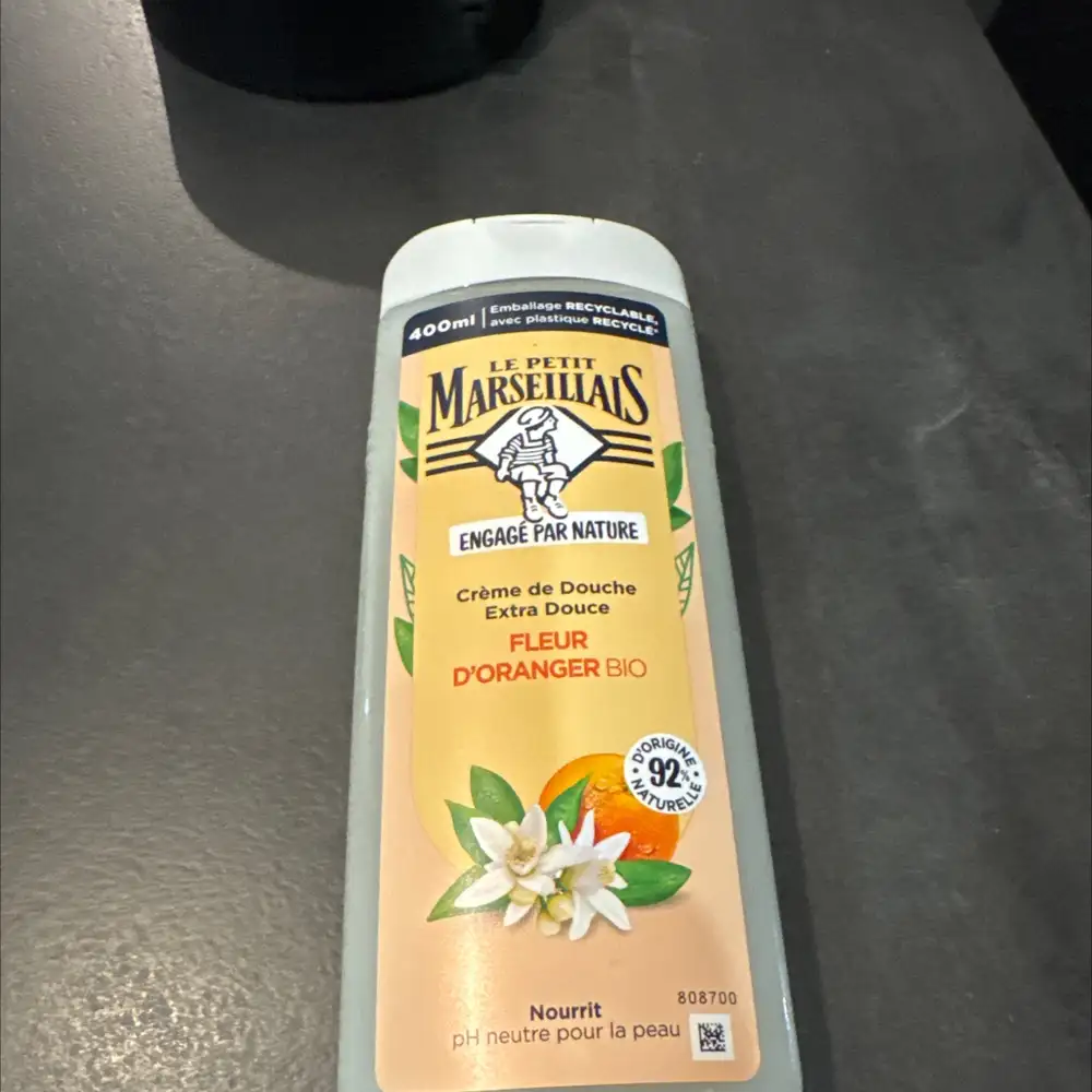 LE PETIT MARSEILLAIS - Fleur d'oranger bio - Crème de douche extra douce
