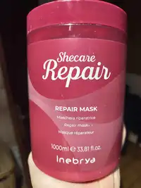 INEBRYA - Shecare repair - Masque réparateur