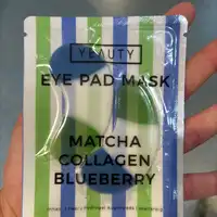 YEAUTY - Eye pad mask matcha collagen blueberry