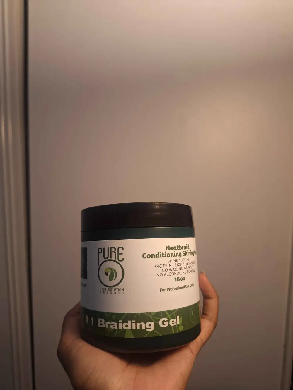 PURE O NATURAL PRODUCTS - Neatbraid Conditioning shining gel