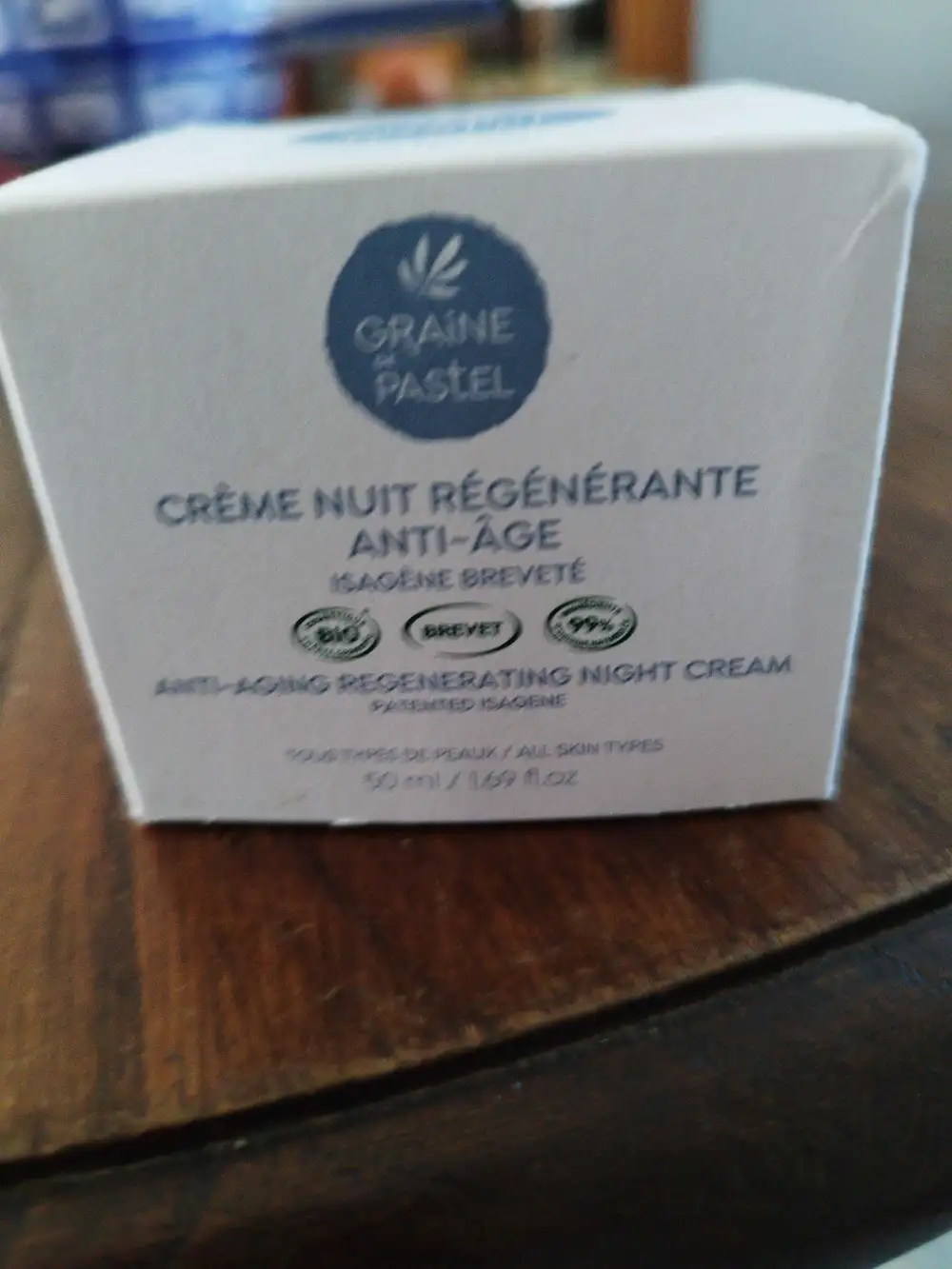 GRAINE DE PASTEL - Crème nuit régénérante anti-age