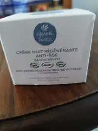 GRAINE DE PASTEL - Crème nuit régénérante anti-age