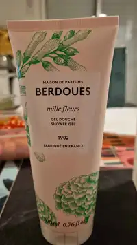 BERDOUES - Gel douche mille fleurs 1902