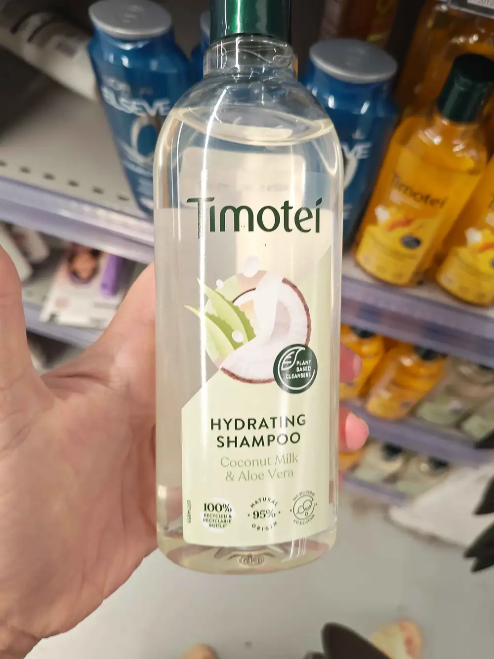 TIMOTEI - Hydrating shampoo coconut milk & aloe vera