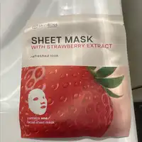 SKINBLISS - Sheet mask with strawberry extract