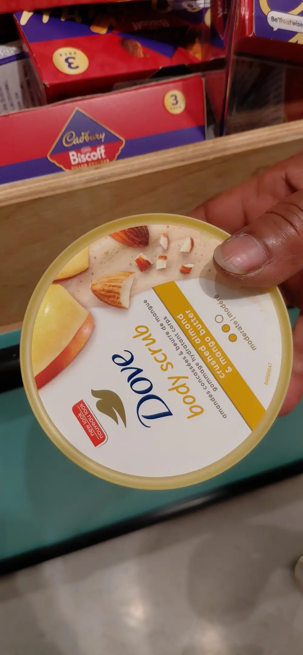 DOVE - Gommage hydratant corps 