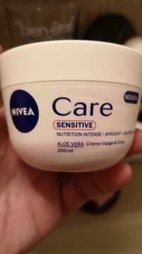 NIVEA - Care Sensitive - Crème visage et corps