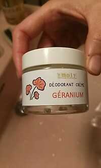 LE MOLY - Géranium - Déodorant crème