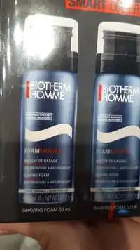 BIOTHERM - Homme peau sensible - Mousse de rasage