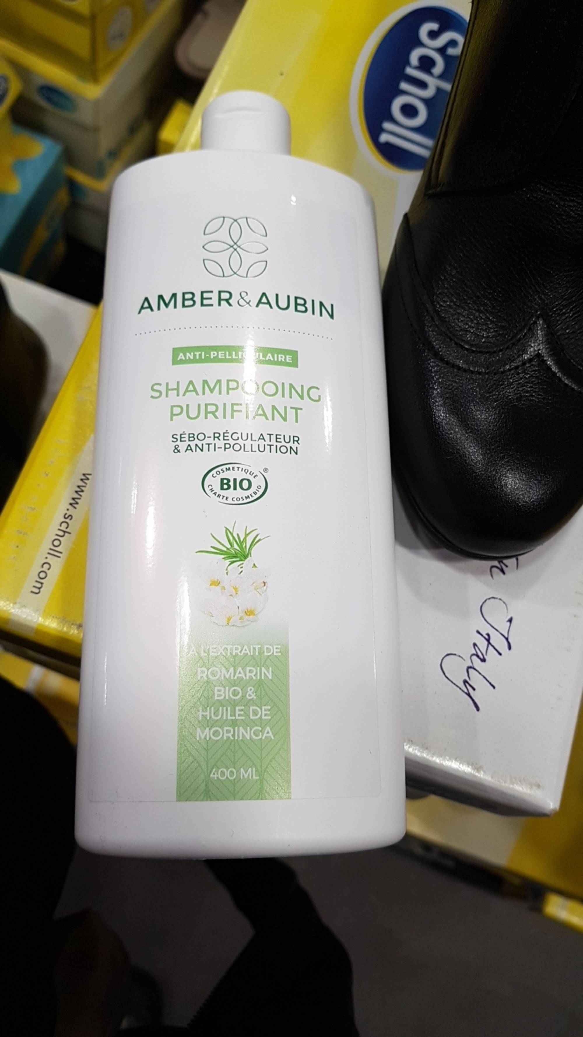 AMBER & AUBIN - Shampooing purifiant bio