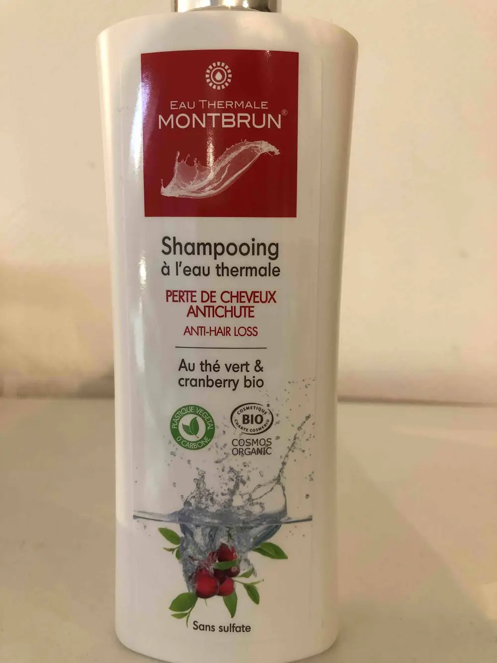 EAU THERMALE MONTBRUN - Perte de cheveux antichute - Shampooing