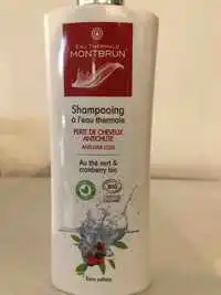EAU THERMALE MONTBRUN - Perte de cheveux antichute - Shampooing
