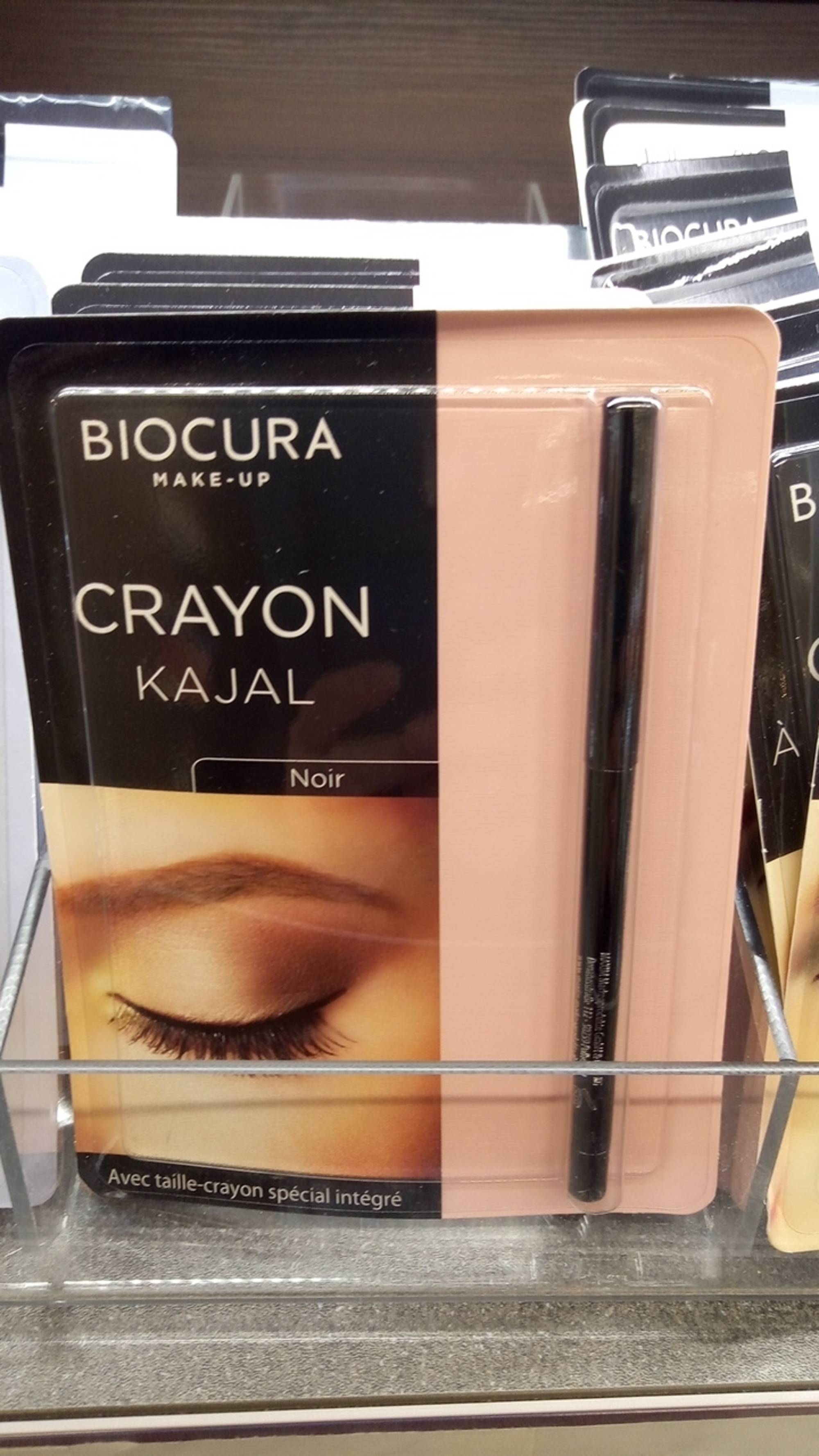 BIOCURA - Crayon kajal noir 