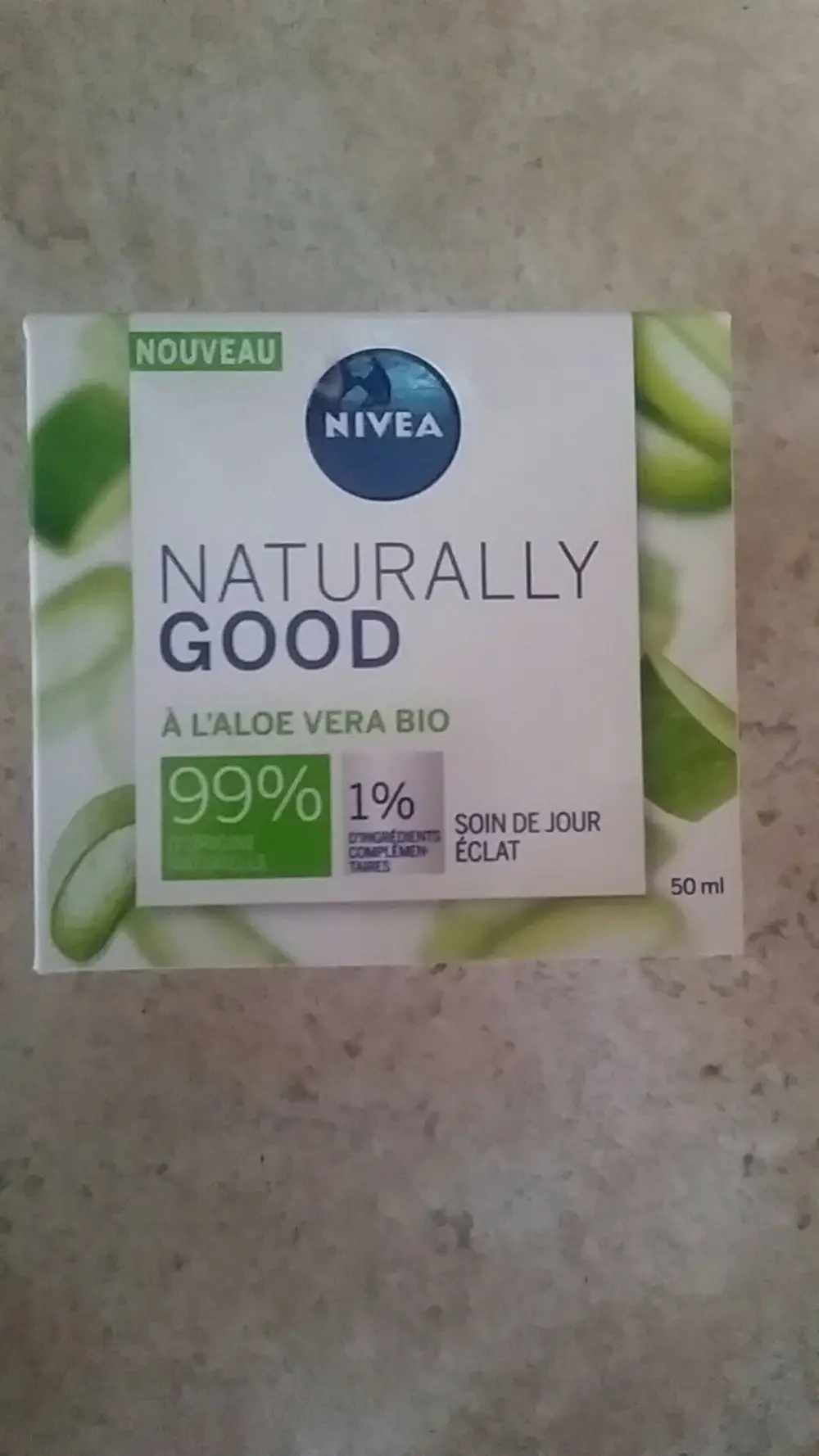 NIVEA - Naturally good - Soin de jour éclat à l'aloe vera bio