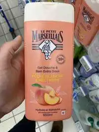 LE PETIT MARSEILLAIS - Pêche blanche & nectarine - Gel douche & bain extra doux