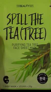 THE BEAUTY DEPT - Spill the tea (tree) - Face sheet mask