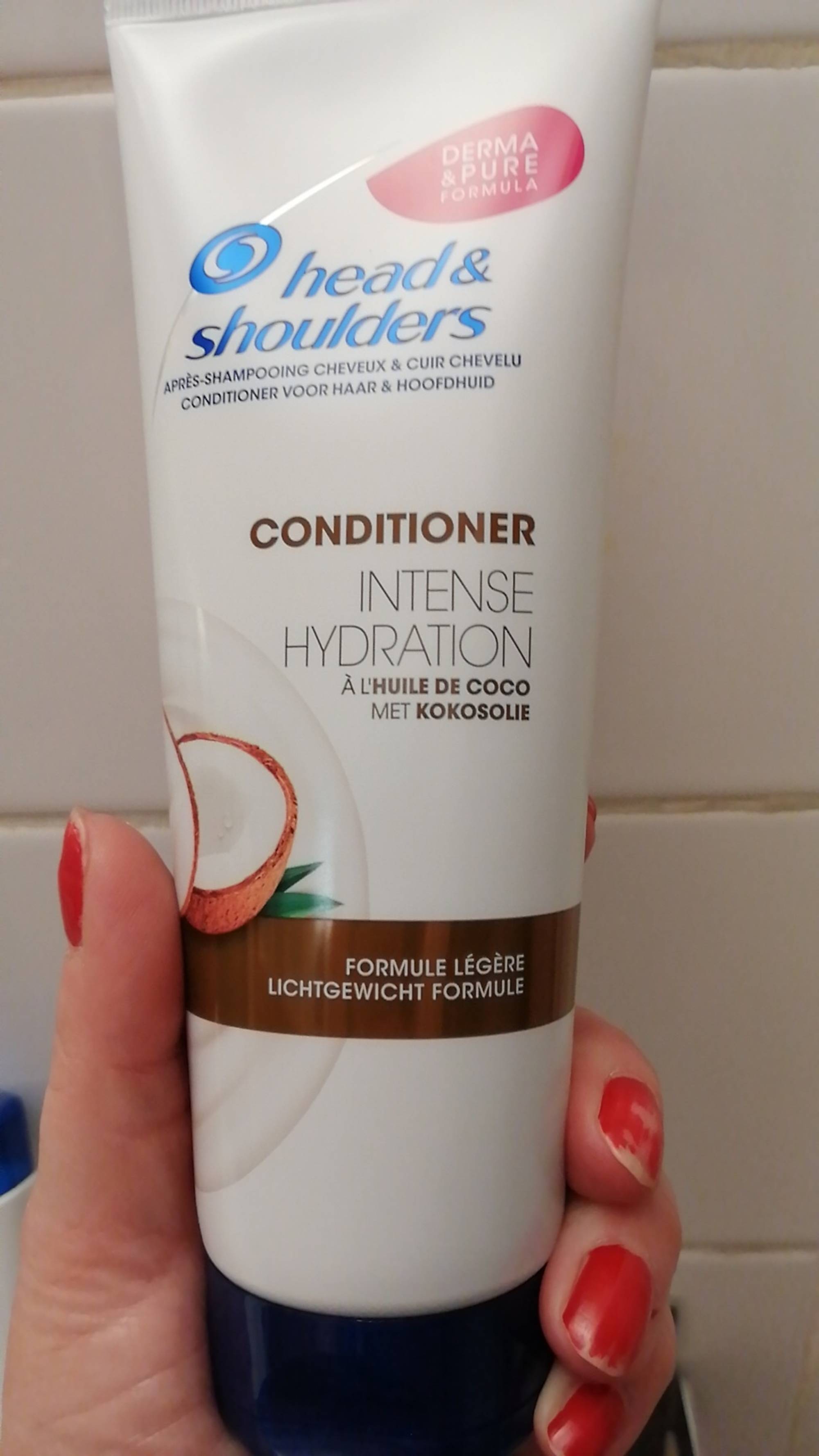 HEAD & SHOULDERS - Après-shampooing cheveux & cuir chevelu à l'huile de coco