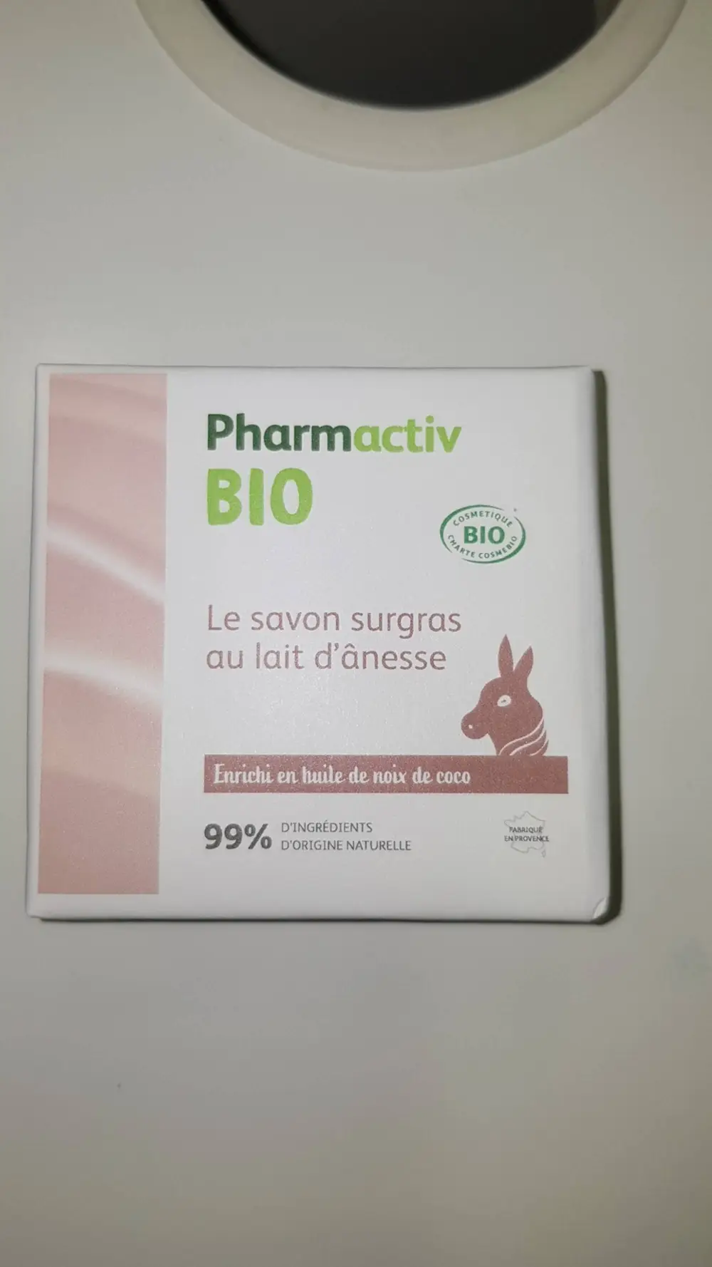 PHARMACTIV - Le savon surgras au lait d'ânesse