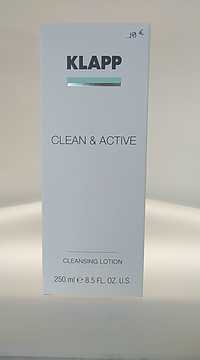 KLAPP - Clean & active - Cleansing lotion