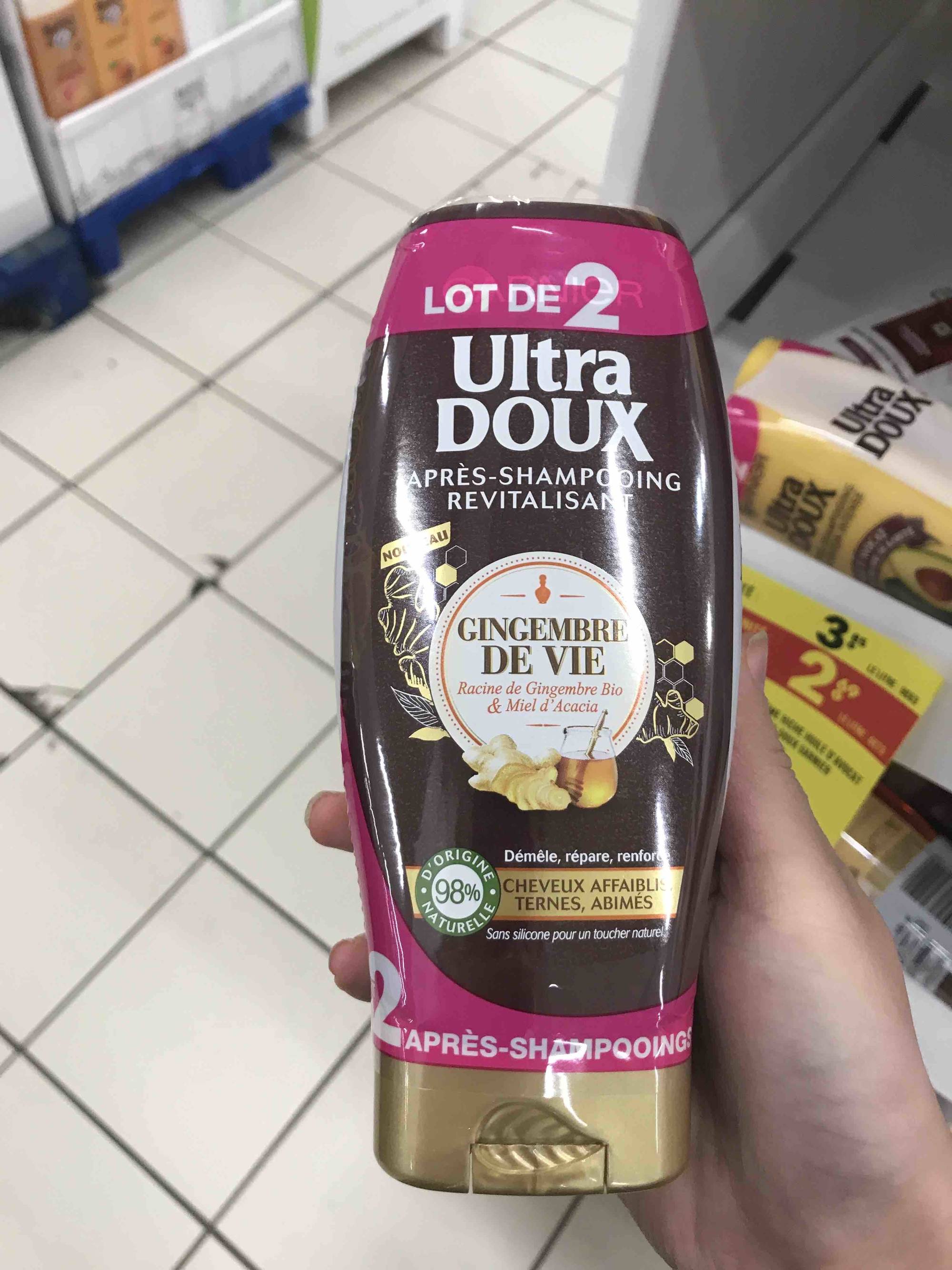 GARNIER - Ultra doux gingembre de vie - Après-shampooing