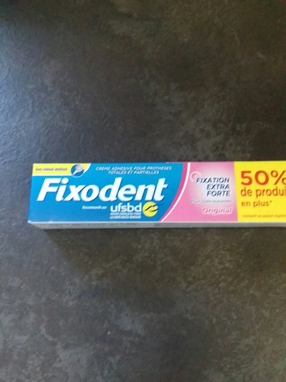 FIXODENT - Fixation extra forte - Dentifrice