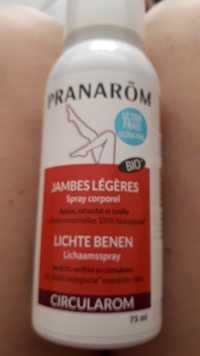 PRANARÔM - Circularom - Spray corporel jambes légères