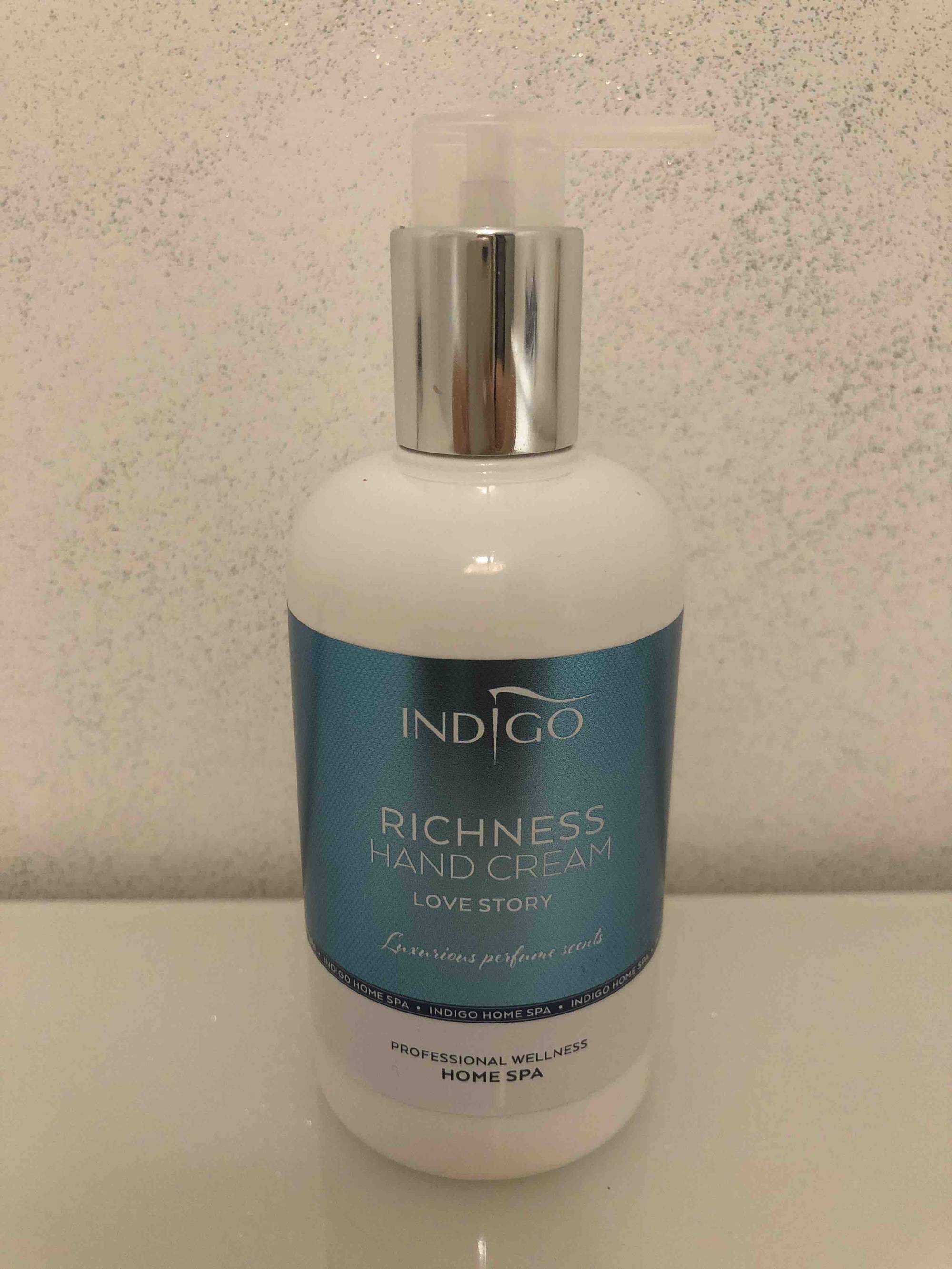 INDIGO - Love story - Richness hand cream