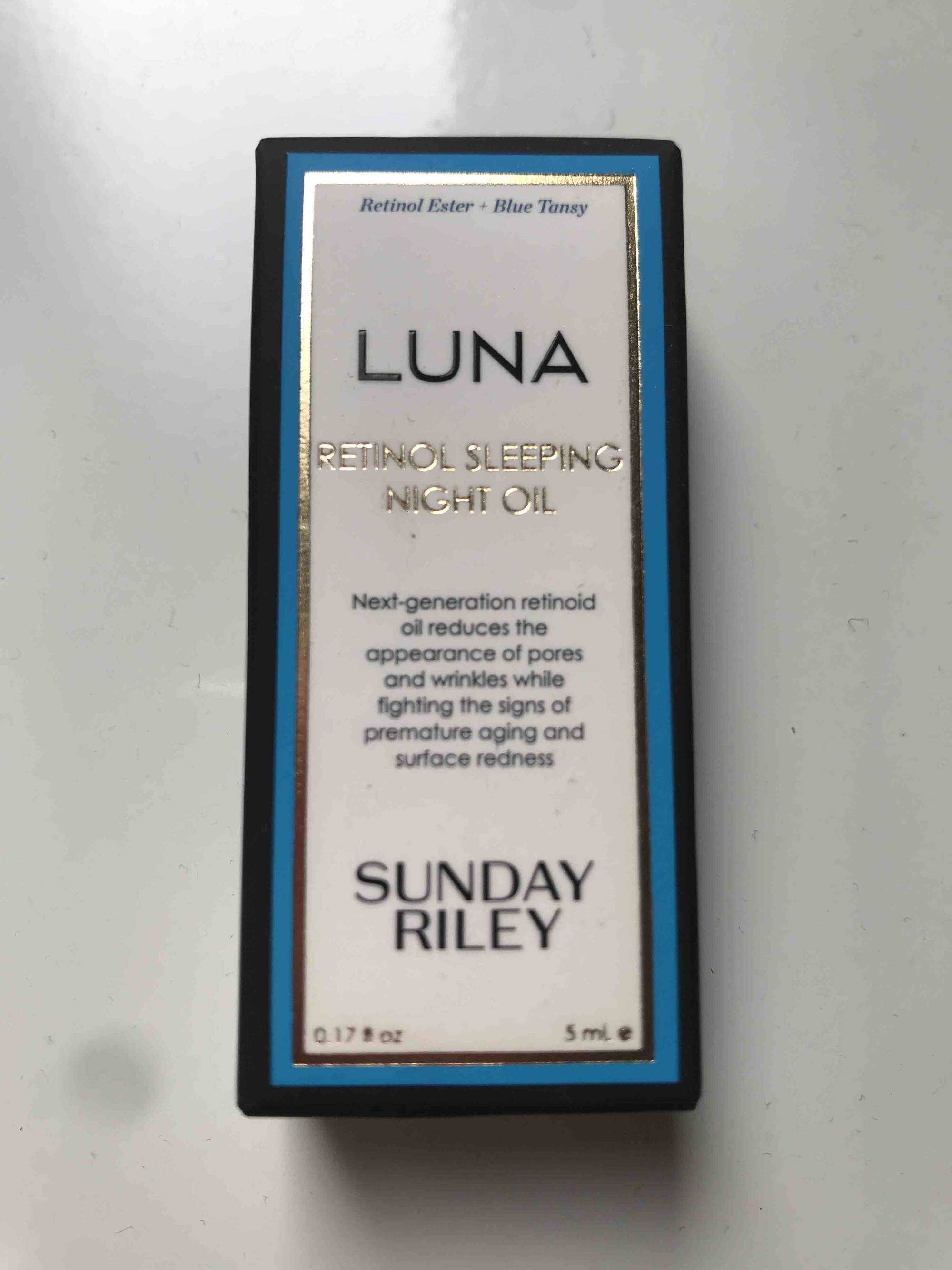 SUNDAY RILEY - Luna - Retinol sleeping night oil