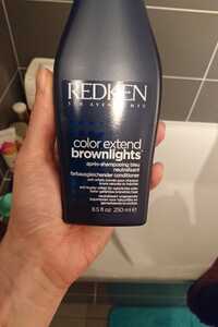 REDKEN - Color extend brownlights - Après-shampooing bleu