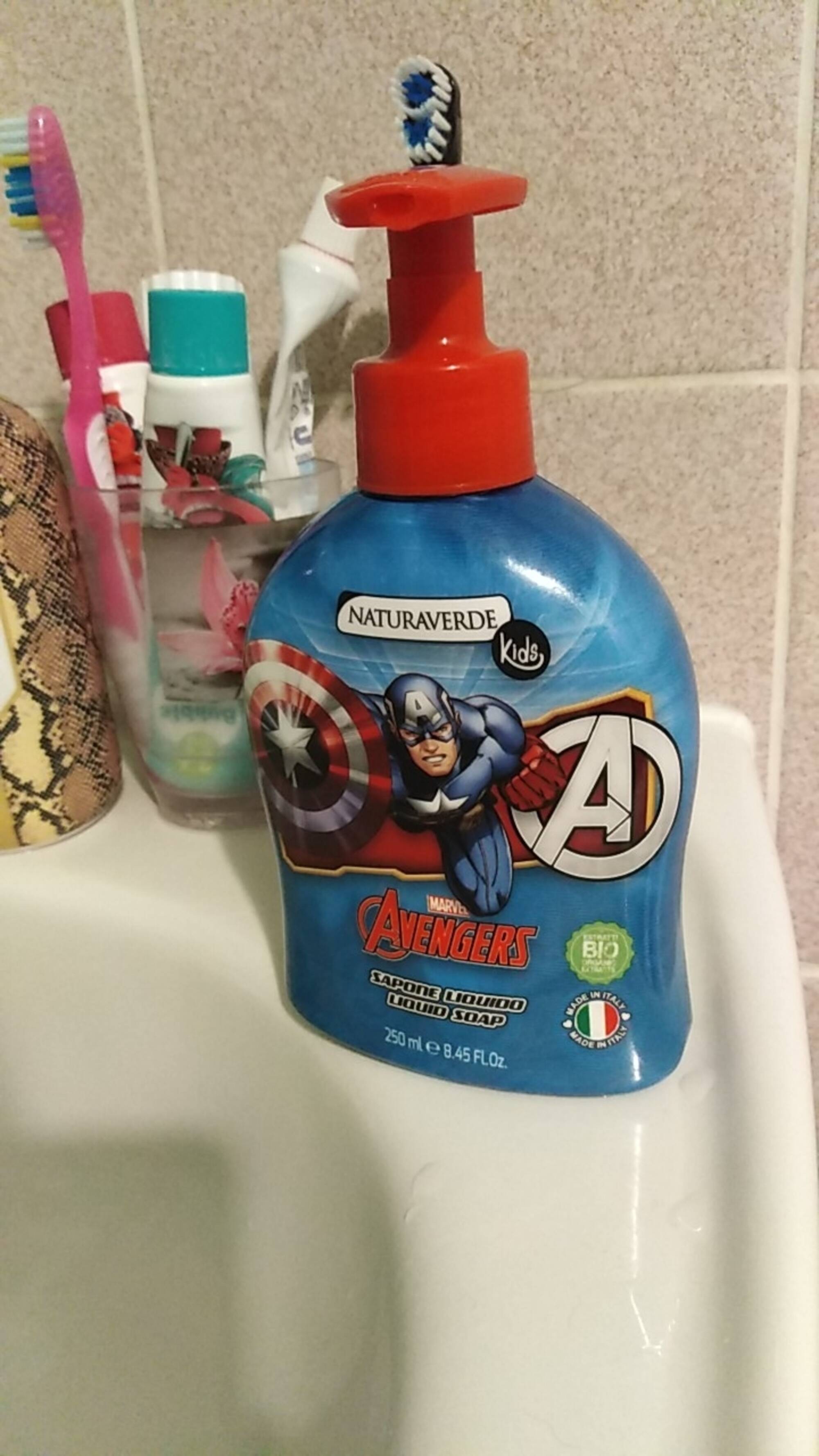 Naturaverde Kids Avengers Liquid Soap - Kids Liquid Soap