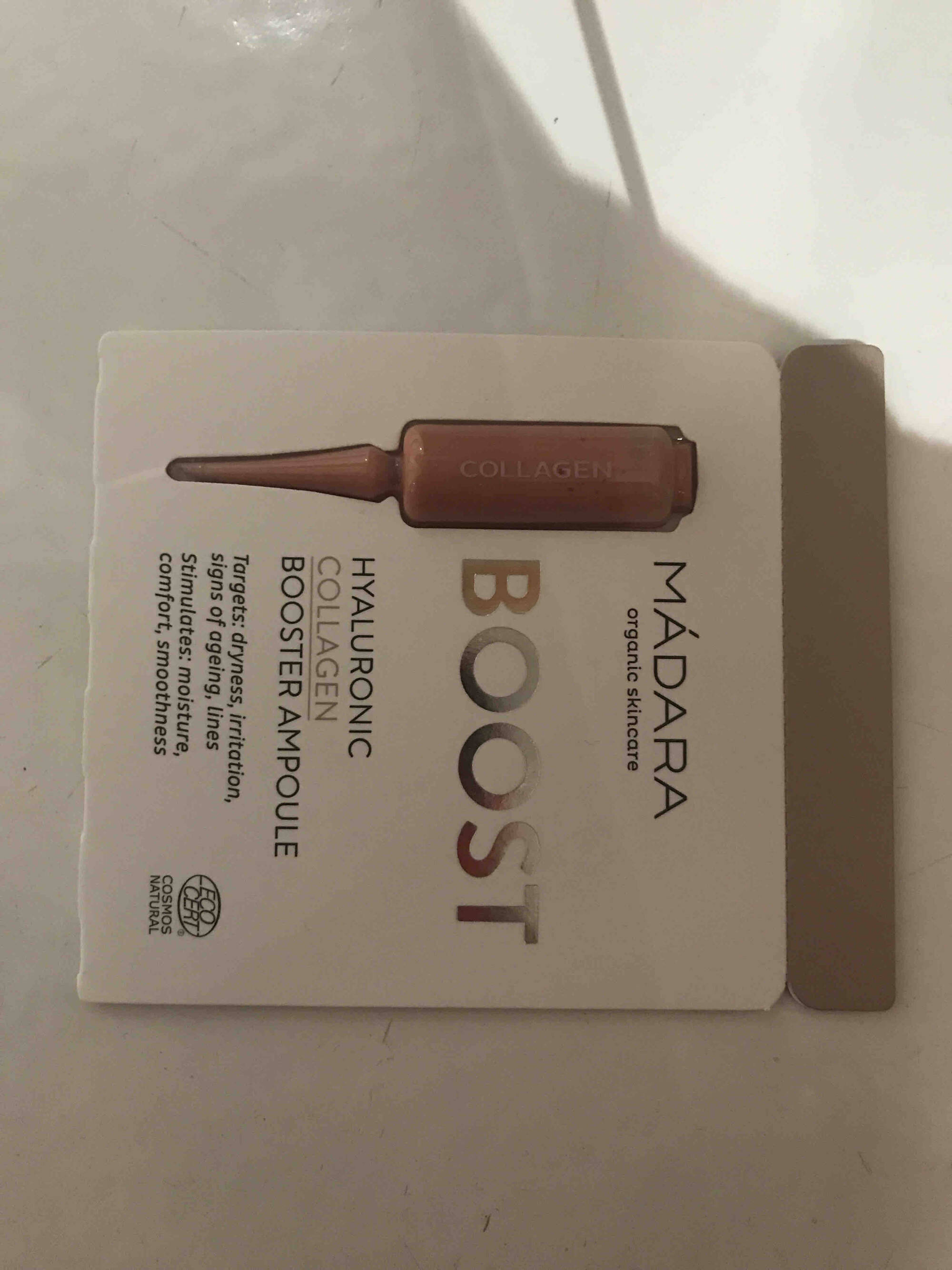 MÁDARA - Boost Hyaluronic collagen - Booster ampoule