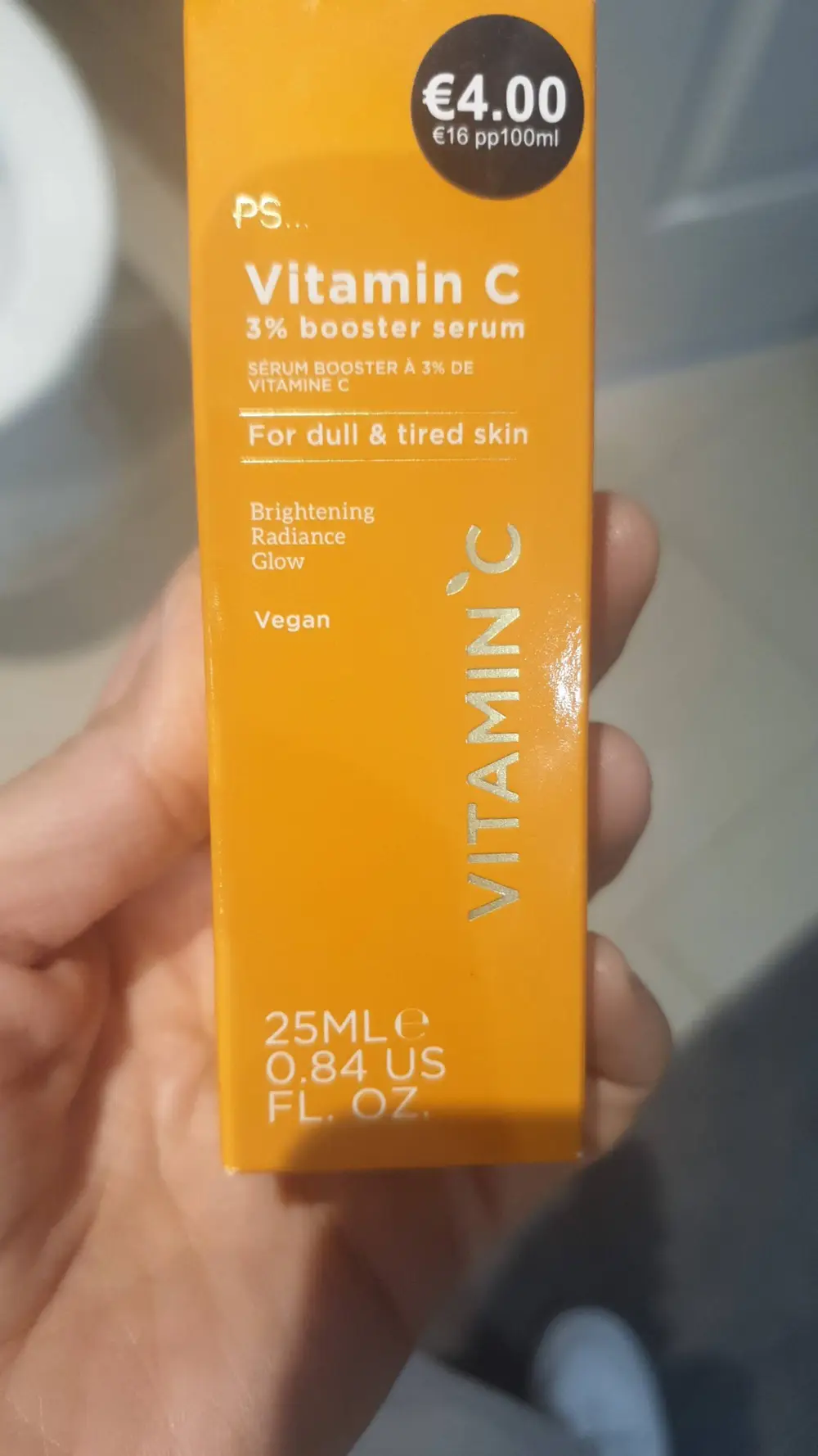 PRIMARK - Vitamine C - Sérum booster à 3%