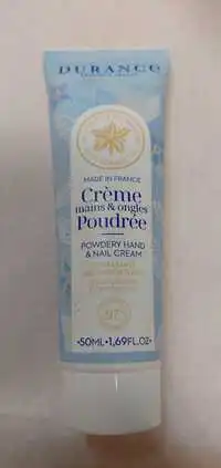 DURANCE - Crème mains & ongles poudrée